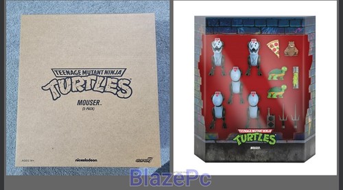 TMNT Ultimates Mousers Paquete de 5 Wave 6 Super7 Figura de Acción Ninja Nuevo - Imagen 4 de 9