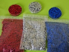 (39,90 /kg) 100 g Deko FLITTER, GLITTER, silb...