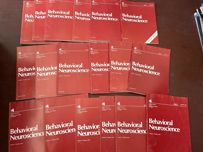 pick a year collection of behavioral neuroscience american psychological associa