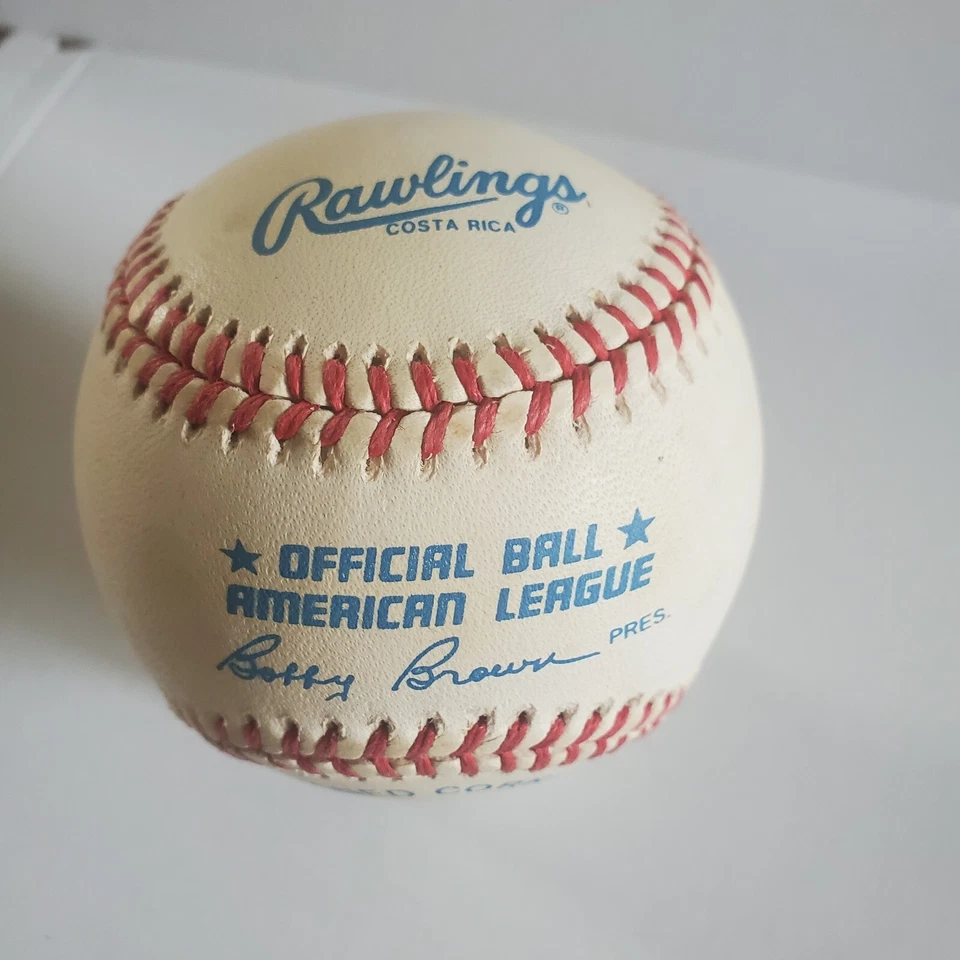 Phil Nevin Autographed baseball A.L. Bobby Brown Pres. - Image 2 of 2