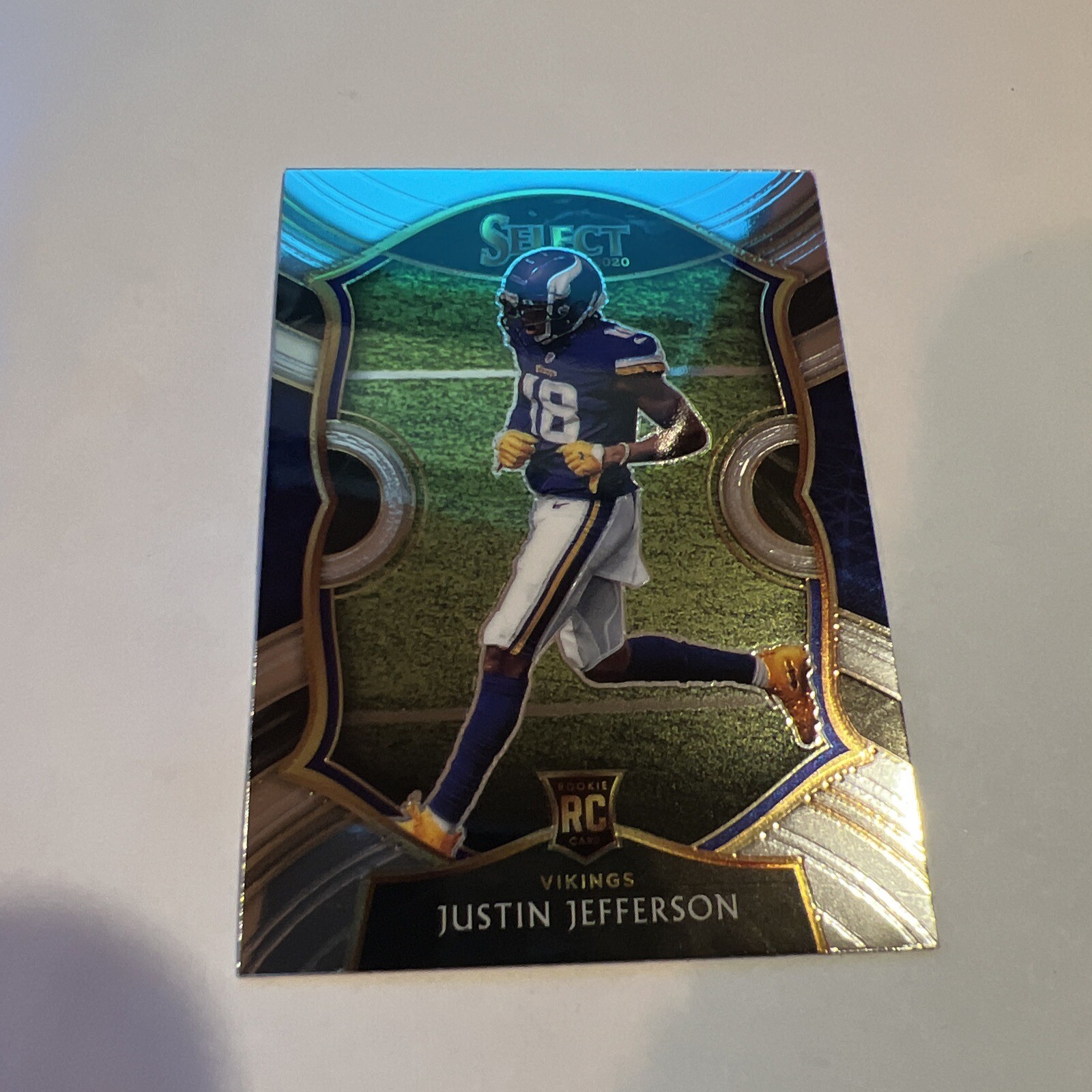 2020 Select Justin Jefferson Concourse Rookie RC #61 Vikings