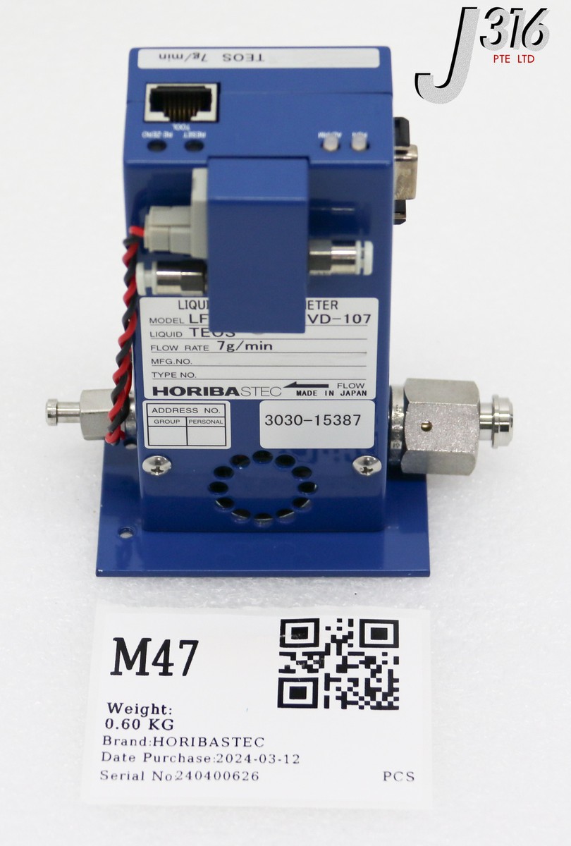 M47 HORIBASTEC LIQUID MASS FLOW METER LF-F40M-A-EVD-107 | eBay