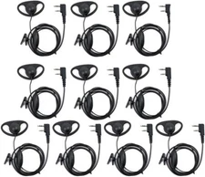 10x Earphone Headset for Retevis Kenwood PUXING BF UV5R UV82 888S H777 Radio