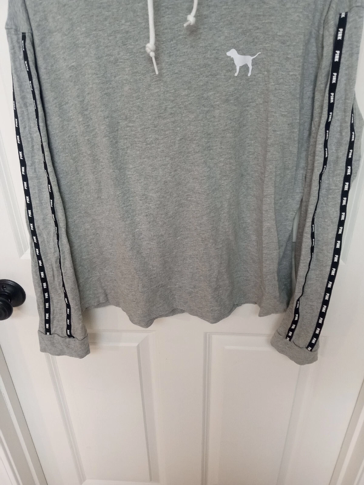 UNDERCOVER Felpa con cappuccio leggera ROSA di Victoria Secret taglia M