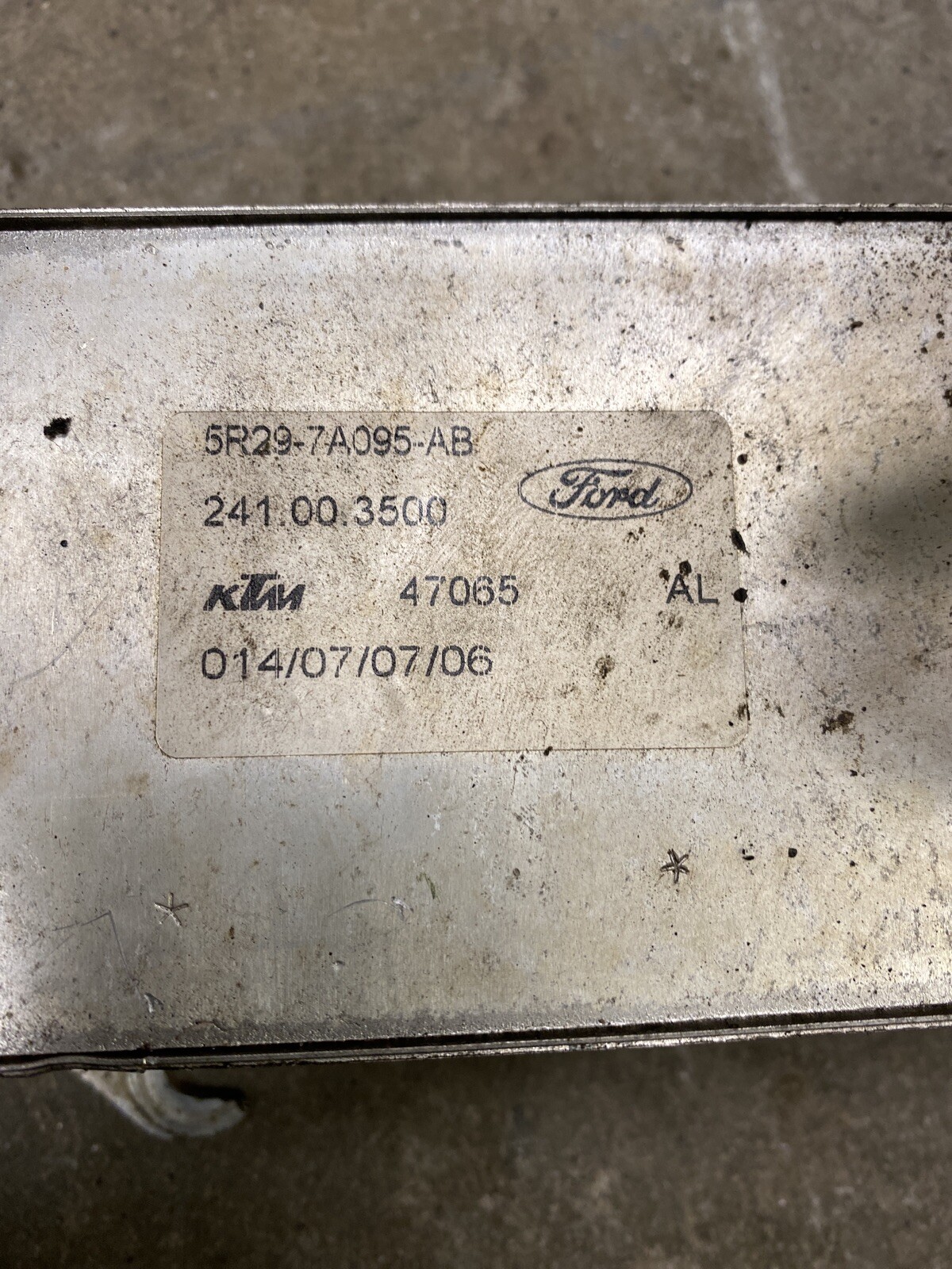 GENUINE FORD BF FALCON + TERRITORY SY AUTO TRANSMISSION OIL COOLER