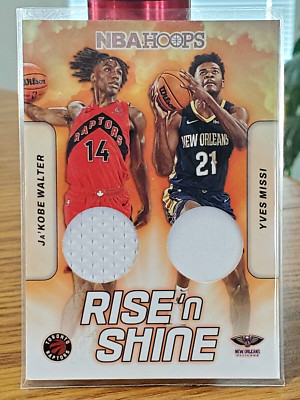 2024-25 NBA hoops Rise 'n Shine Dual Patch #RSD-JYW Ja'Kobe