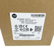 Allen Bradley 25B-D030N104 PowerFlex 525 AC Drive 15kW 20Hp, New Sealed