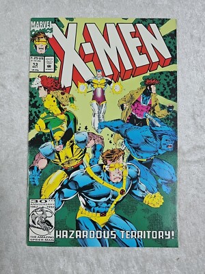 X-Men Comic Book Issue #13 Marvel Comics 1992 Hazardous Territory