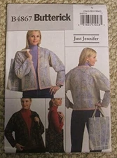 Butterick B4867 Just Jennifer Sewing Pattern