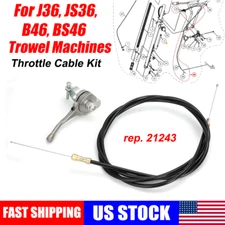 For Multiquip-Whiteman Throttle Cable Kit fits J36, JS36, B46, BS46 trowel 21243