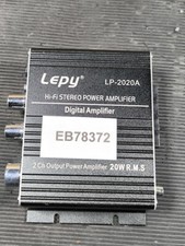 Lepy LP-2020A Hi-Fi Stereo Power Amplifier - Used, Working
