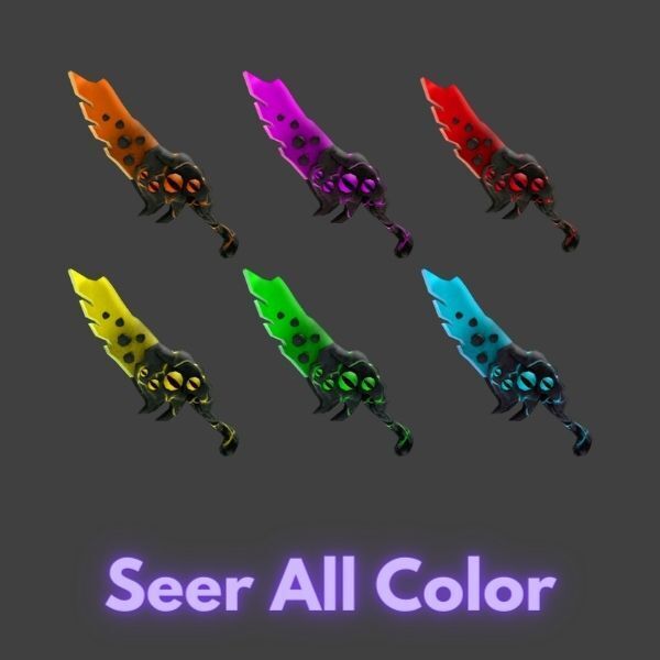 Crafting a COLORED SEER (MM2) 