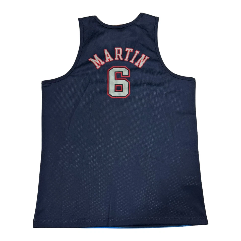Mitchell & Ness SLAM Kenyon Martin Jersey New Jersey Nets Tank Top Small New - Image 4 of 4
