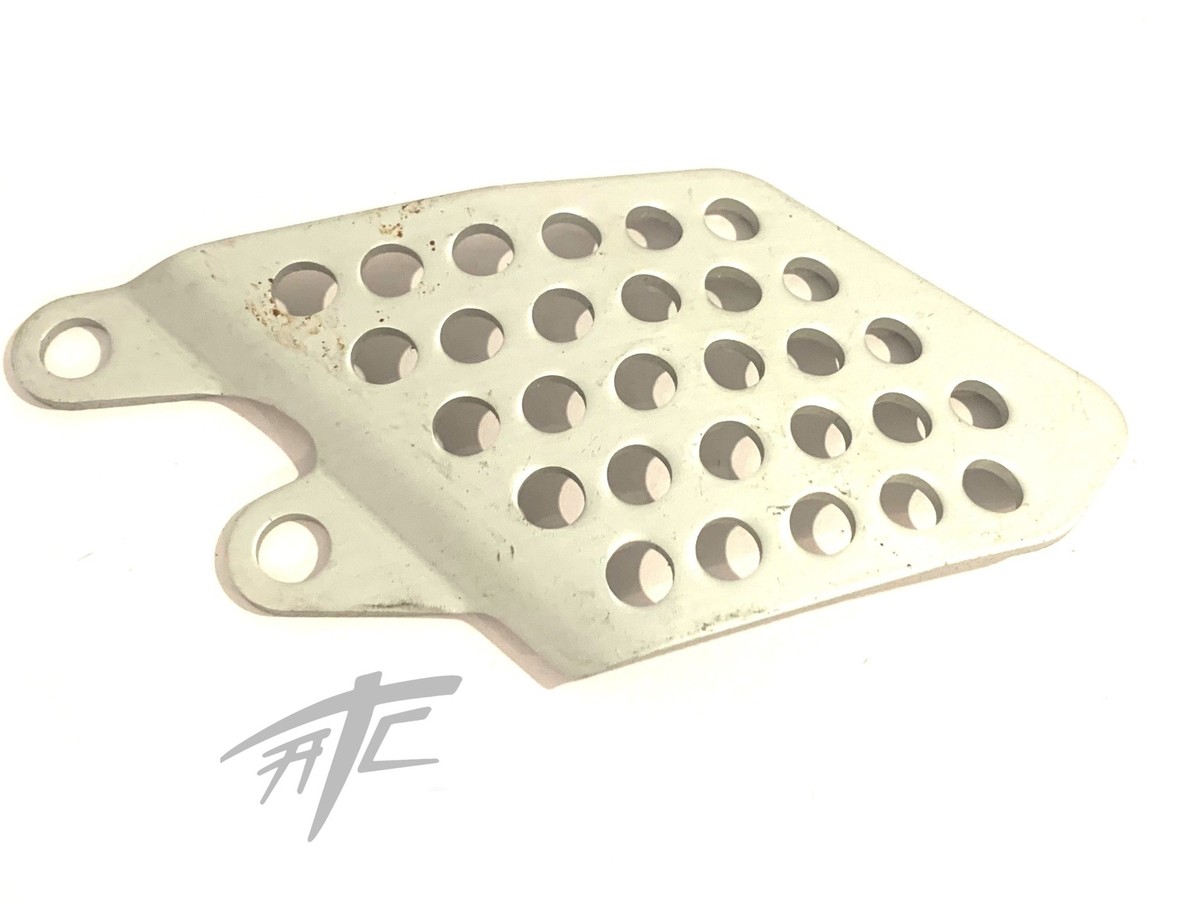 ZX12 OEM LEFT HEEL GUARD PLATE FOOTREST PLATE 2000-2005 KAWASAKI