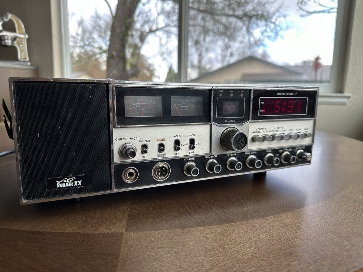Teaberry Stalker XX Radio CB Radio Transciever POWERS ON