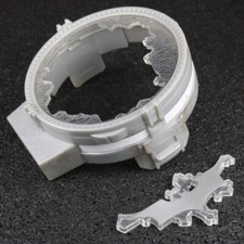 DC Movie Masters Dark Knight Rises Bat Signal Cracked LENS CNC Mattel 2012