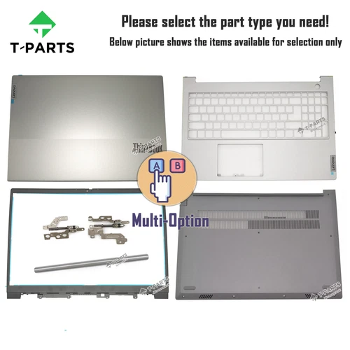Lcd Cover/Bezel/Palmrest/Bottom/Hinge Lot For Lenovo ThinkBook 15 G2 ITL 15 G3