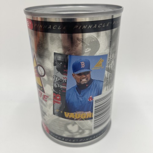 1997 Pinnacle Inside Mo Vaugh Baseball Cards In A Can Boston Red Sox - Picture 2 of 4