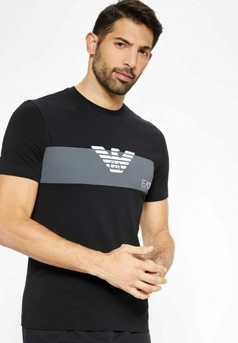 MAGLIE T-SHIRT UOMO EA7 EMPORIO ARMANI ORIGINAL 3GPT10 PJP6Z COTONE PE 2019  | eBay