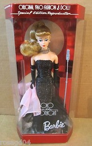 original 1960 fashion doll barbie