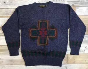 mens tribal print pullover