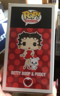 Buy Funko Pop! Vinyl: Betty Boop - Betty Boop (w/ Pudgy) #421