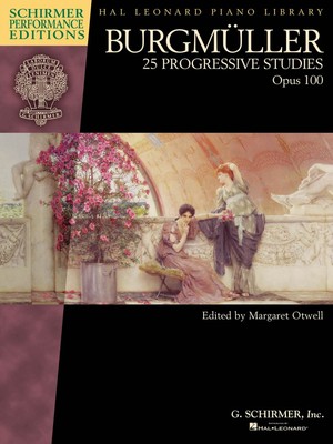 Burgmuller 25 Progressive Studies Opus 100 Sheet Music Piano Book 000297086