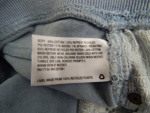 Art Class Boys Pull-On Shorts Light Blue Draw String Size L 12/14 - Picture 3 of 3