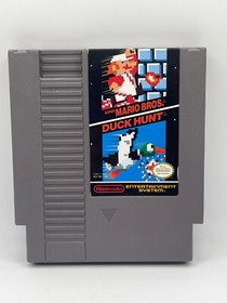 Super Mario Bros / Duck Hunt Nintendo NES Game Cart ONLY Authentic