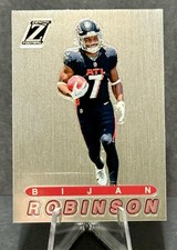 Bijan Robinson (RC) 2023 Panini Zenith 1994 Pacific Insert #3 Atlanta Falcons