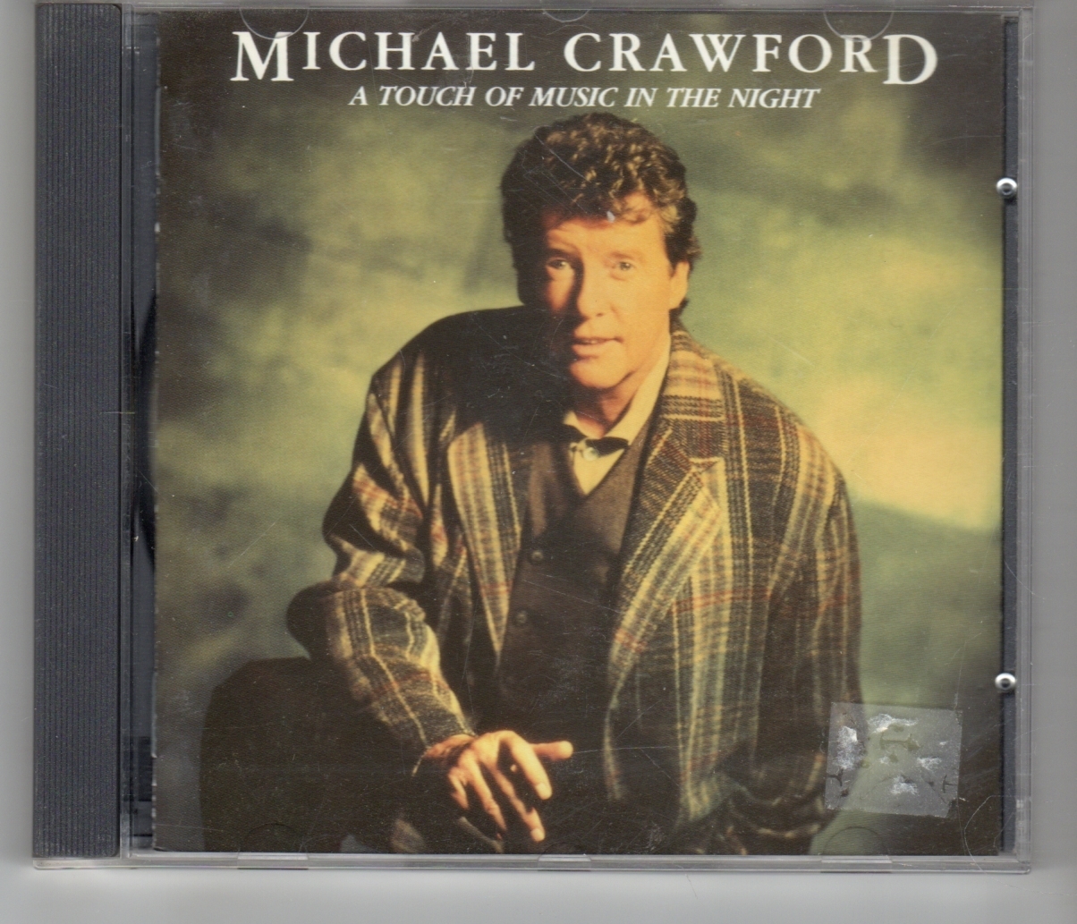 (HJ445) Michael Crawford, A Touch Of Music In The Night - 1993 CD
