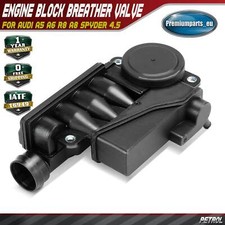 Cylinder Oil Separator Breather Valve for  Audi A5 A6 R8 Spyder 4.2 079103464F