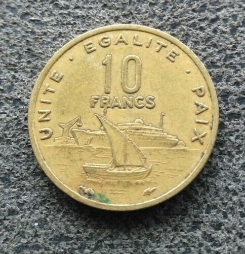 Djibouti 10 Francs 1983 KM#23  [15184] - Imagen 1 de 2