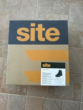 SITE, SAFETY BOOTS, SIZE 8, WORN FOR A DAY ON A SITE VISIT ONLY, GREAT CONDITION