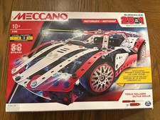 Meccano Supercar 25-in-1 Model Motorized Vehicle Building Kit 347 Part 10 21202