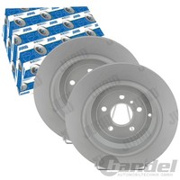 2X Jurid Bremsscheiben Hinten 330Mm BelÜFtet Passend FÜR MERCEDES-BENZ