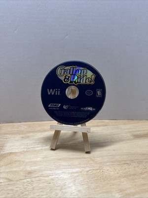 Gallop & Ride (Nintendo Wii, 2008) DISC ONLY HAS BEEN RESURFACED