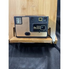 Kodak Disc 3100 Vintage Point and Shoot Film Camera Gold Grey Retro 1980s parts