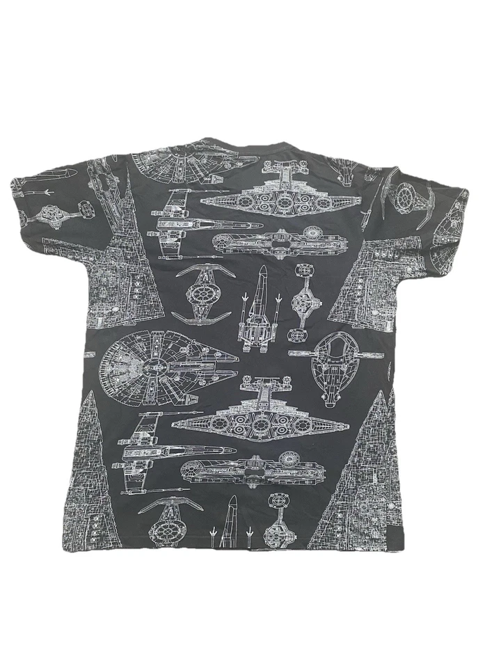 RARE-STAR WARS- BLUE PRINT- Lifted Research Group- Mens T Shirt Short Sleeve XL - Image 4 of 4