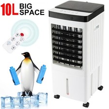 10L Portable Cooler Air Conditioning Unit Fan Humidifier With Remote Control AC