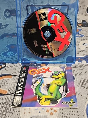 Gex (Sony PlayStation 1, Ps1, 1996) DISC W/MANUAL ONLY CLEANED & TESTED 