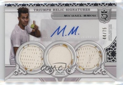 2024 Royalty Triumph Relic Signatures 44/75 Michael Mmoh Rookie Auto RC 9et