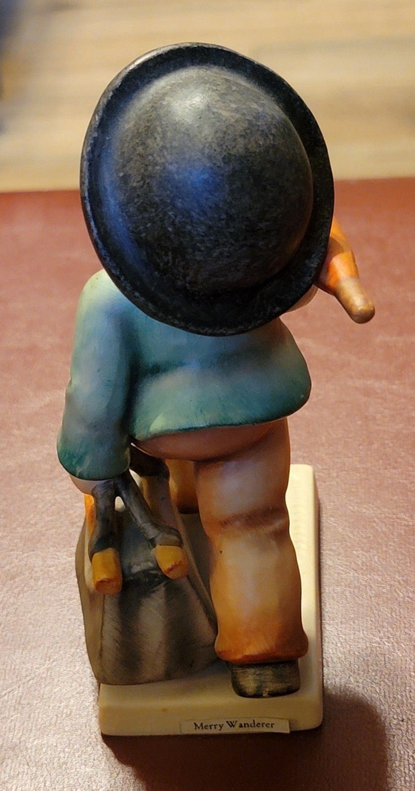 HUMMEL 7/0 MERRY WANDERER FIGURINE GOEBEL 6" WEST GERMANY