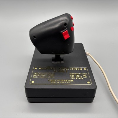 Vintage Thrustmaster MARK I 1 CONTROLLER Flight Control System Joystick