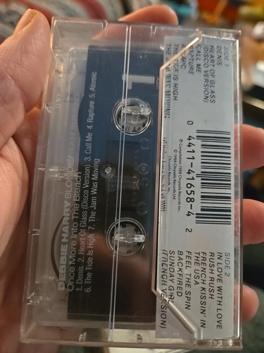 1988 Debbie Harry Blondie Once More Into The Bleach Cassette Tape Chrysalis - Bild 3 von 3