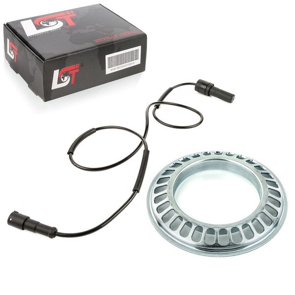 Abs-Sensor Und Abs-Ring Set Hinterachse Drehzahlregler FüR Opel Tigra-image