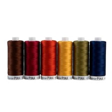 Superior Threads Pima Cotton Darks 6 Spool Se...