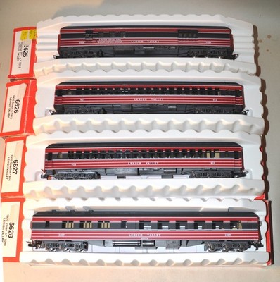 Rivarossi - 4 HEAVY WEIGHT Wagen von LEHIGH VALLEY - Originalkartons