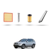 Hoffcar Set Service - 4 Filter FüR BMW X5 (E53) 4.4 210Kw Von 2000