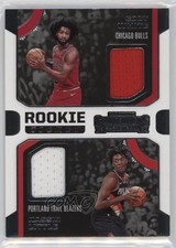 2019 Panini Contenders Rookie Ticket Dual Swatches Coby White Nassir Little 1u6